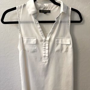 White collared dress shirt